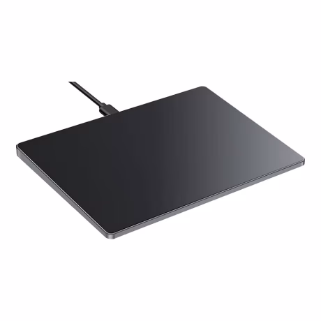 Portable Aluminum USB Wired Trackpad Mouse with Multi-Touch Navigation for Windows 7/10 Laptop Notebook Desktop Computer