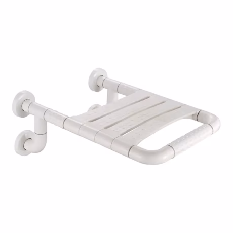 Superior Quality ABS Plastic 304 Stainless Steel Wall Mounted Safety Shower Seat Bench Shower Chair for Bathroom