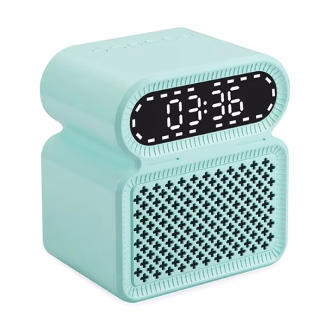 Wholesale Desktop Alarm Clock Bluetooth Speaker Dual-speaker High-power Computer Audio