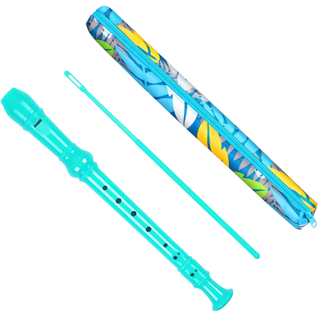 ONVELS Pick: Descant Soprano Recorder for Kids with Cleaning Rod and Case Bag
